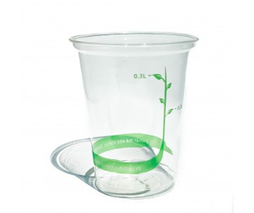 BIO plastové poháre 300 ml - 1000 ks